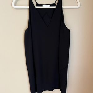 Black spaghetti strap blouse